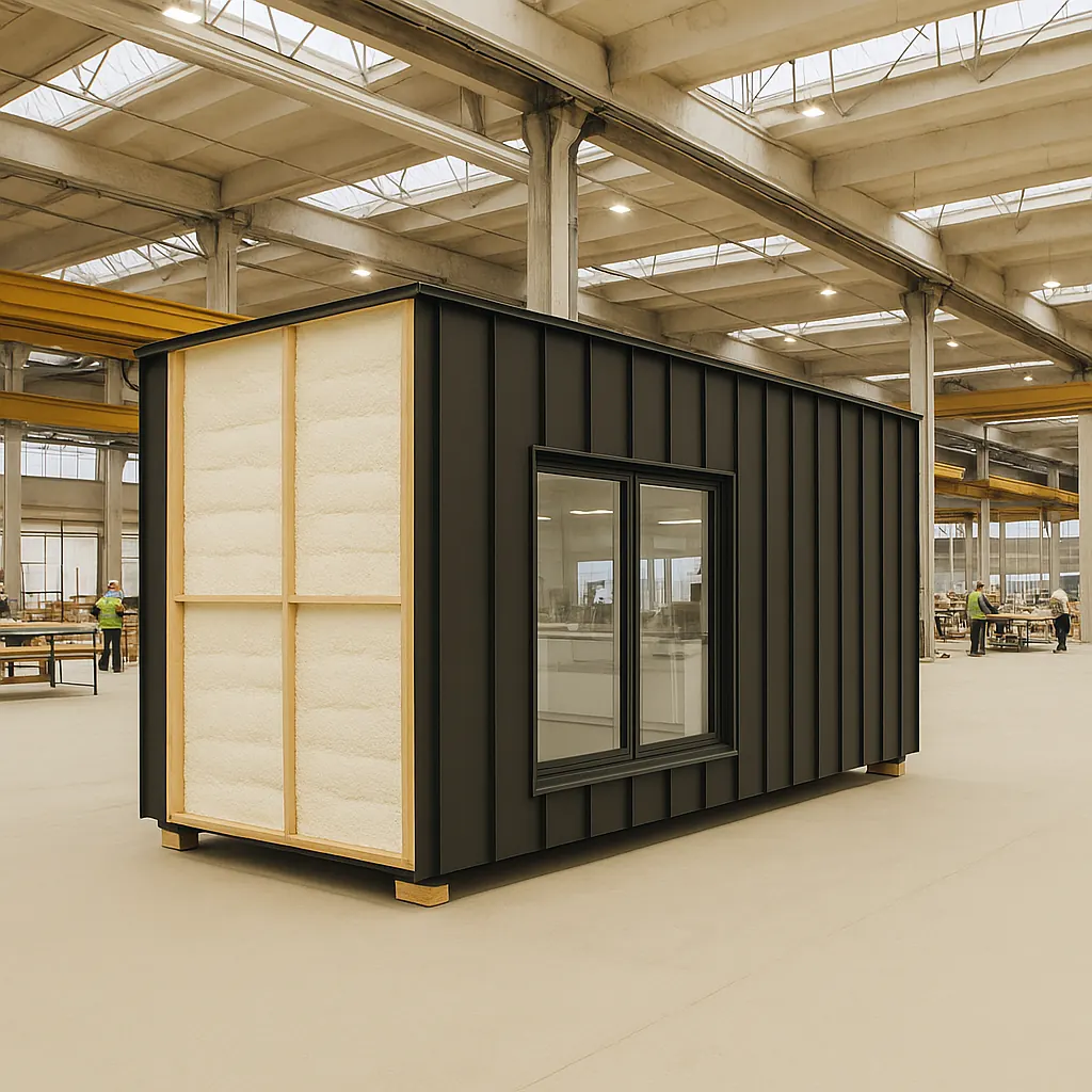 Modular & Portable Building Spray Foam Insulation by ThermoFoam — Duratite Group