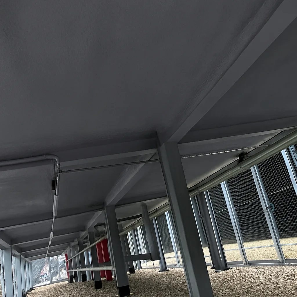 Pondswick substation: concrete soffit installation