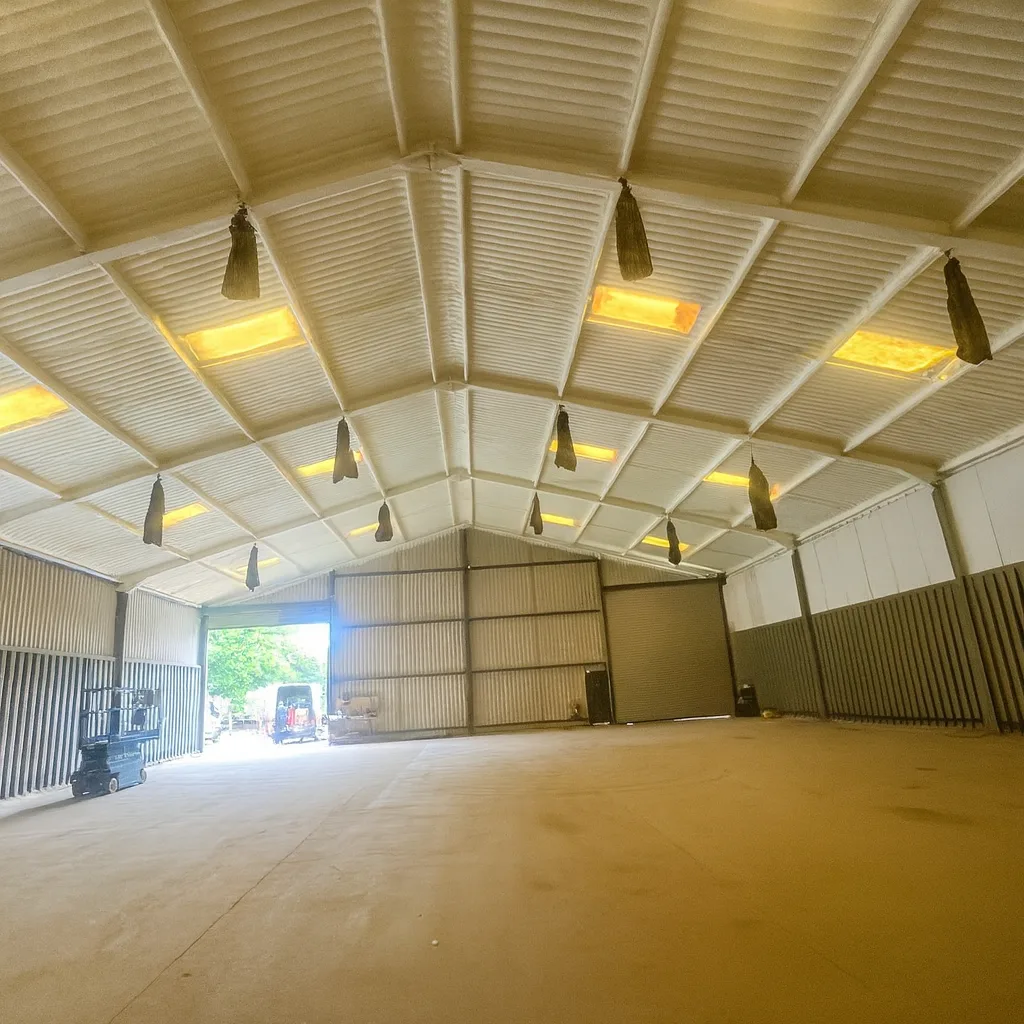 TJW warehouse, Bournemouth — related insulation application